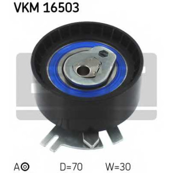 Натяжной ролик ременя ГРМ SKF VKM 16503