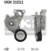 Натяжной ролик поликлинового ременя SKF VKM 31011