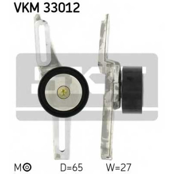 Натяжной ролик поликлинового ременя SKF VKM 33012