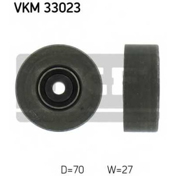 Паразитный / ведущий ролик поликлинового ременя SKF VKM 33023