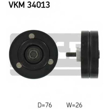 Паразитный / ведущий ролик поликлинового ременя SKF VKM 34013