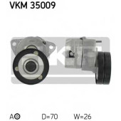 Натяжной ролик поликлинового ременя SKF VKM 35009