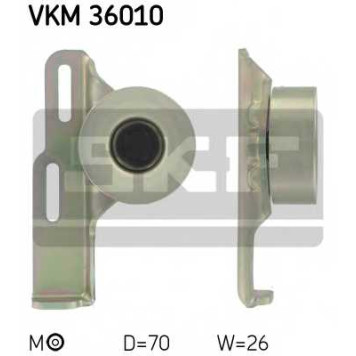 Натяжной ролик поликлинового ременя SKF VKM 36010