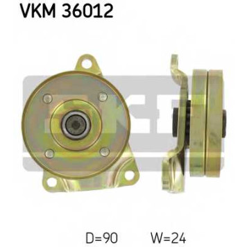 Паразитный / ведущий ролик поликлинового ременя SKF VKM 36012