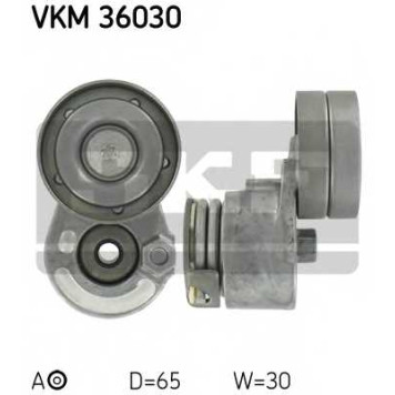 Натяжной ролик поликлинового ременя SKF VKM 36030