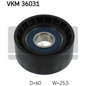 Обводной ролик приводного ремня RENAULT LOGAN 04- / SANDERO 09- <b>SKF VKM36031</b>
