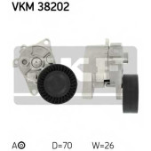 Натяжной ролик поликлинового ременя SKF VKM 38202