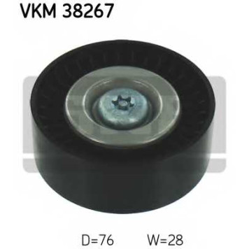 Паразитный / ведущий ролик поликлинового ременя SKF VKM 38267