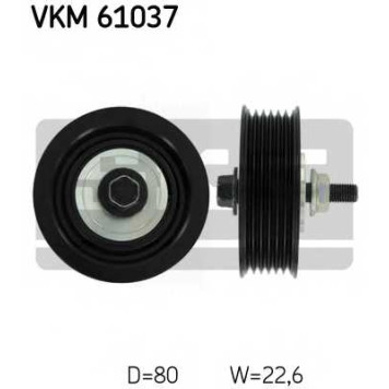 Паразитный / ведущий ролик поликлинового ременя SKF VKM 61037