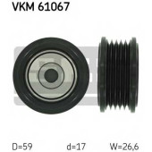 Паразитный / ведущий ролик поликлинового ременя SKF VKM 61067