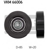 Обводной ролик приводного ремня SUZUKI J20 / M15 / M16 AERIO / LIANA / SX4 / GRAND VITARA <b>SKF VKM66006</b>