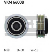 Натяжной ролик поликлинового ременя SKF VKM 66008
