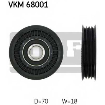 SKF VKM68001 - ролик ГРМ