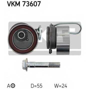 Натяжной ролик ременя ГРМ SKF VKM 73607