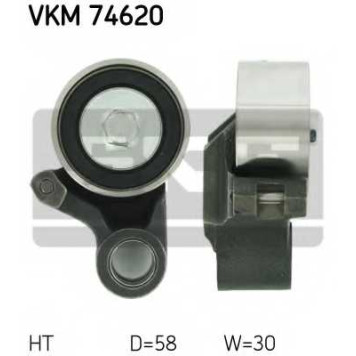 Натяжной ролик ременя ГРМ SKF VKM 74620