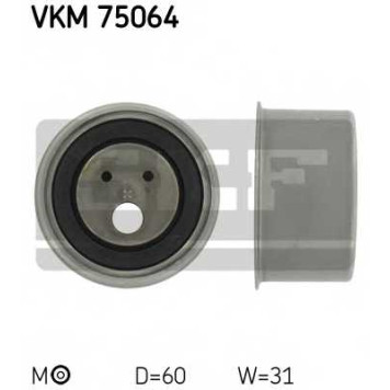Натяжной ролик ременя ГРМ SKF VKM 75064