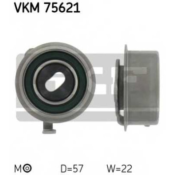 Натяжной ролик ременя ГРМ SKF VKM 75621