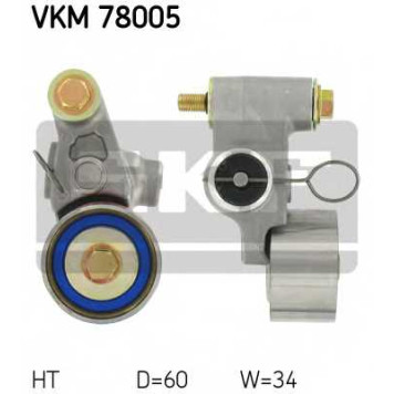 Натяжной ролик ременя ГРМ SKF VKM 78005