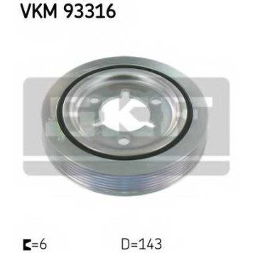 Ременный шкив коленвала SKF VKM 93316