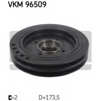 Ременный шкив коленвала SKF VKM 96509