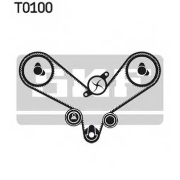 Комплект ремня ГРМ SKF VKMA 01200