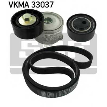 Поликлиновой ременный комплект SKF VKMA 33037