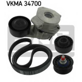 Поликлиновой ременный комплект SKF VKMA 34700