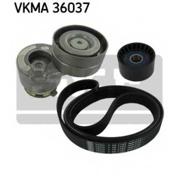 Поликлиновой ременный комплект SKF VKMA 36037