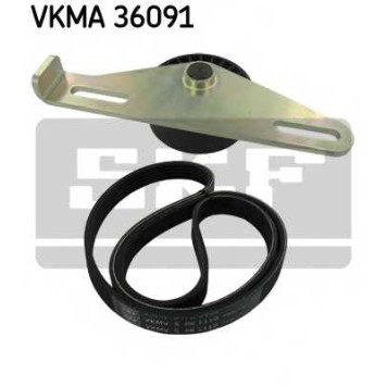 Поликлиновой ременный комплект SKF VKMA 36091