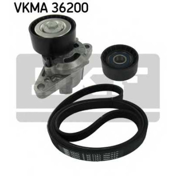 Поликлиновой ременный комплект SKF VKMA 36200