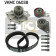 Водяной насос + комплект зубчатого ремня SKF VKMC 06038