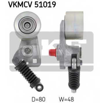 Натяжной ролик поликлинового ременя SKF VKMCV 51019