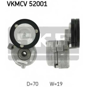 Натяжной ролик поликлинового ременя SKF VKMCV 52001