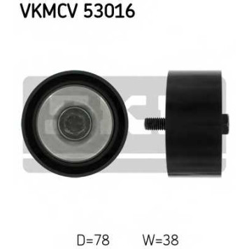 Паразитный / ведущий ролик поликлинового ременя SKF VKMCV 53016