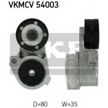 Натяжной ролик поликлинового ременя SKF VKMCV 54003