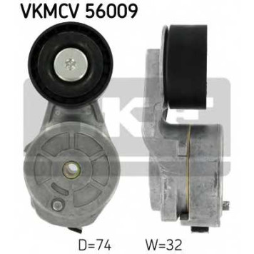 Натяжной ролик поликлинового ременя SKF VKMCV 56009