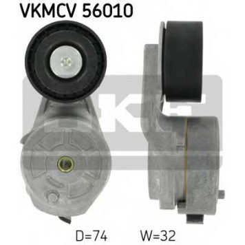 Натяжной ролик поликлинового ременя SKF VKMCV 56010