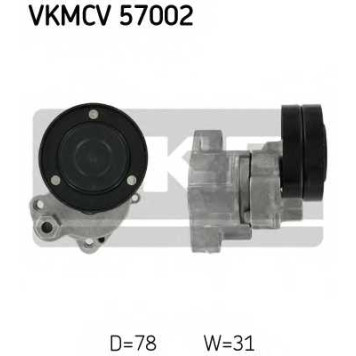 Натяжной ролик поликлинового ременя SKF VKMCV 57002
