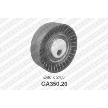 Обводной ролик приводного ремня BMW 3 / 5 / 6 / 7 / X3 / X5 1,6 / 1,8 / 2,0 / 2,5 / 3,0 <b>SNR GA35020</b>