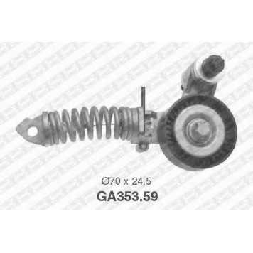 Натяжной ролик поликлинового ременя SNR GA353.59