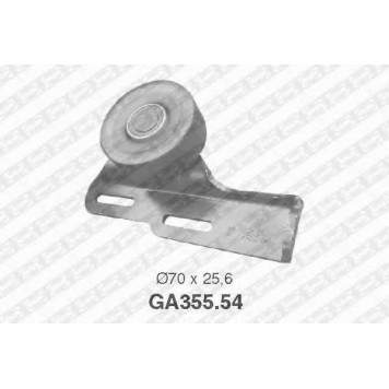 Натяжной ролик поликлинового ременя SNR GA355.54