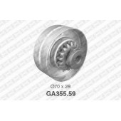 Натяжной ролик поликлинового ременя SNR GA355.59