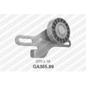 Натяжной ролик поликлинового ременя SNR GA355.89
