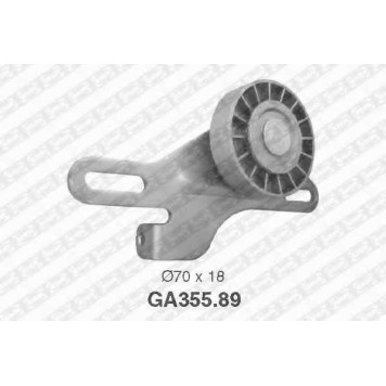 Натяжной ролик поликлинового ременя SNR GA355.89
