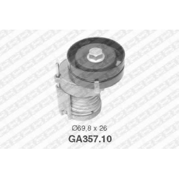 Натяжной ролик поликлинового ременя SNR GA357.10