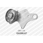 Натяжной ролик поликлинового ременя SNR GA358.67