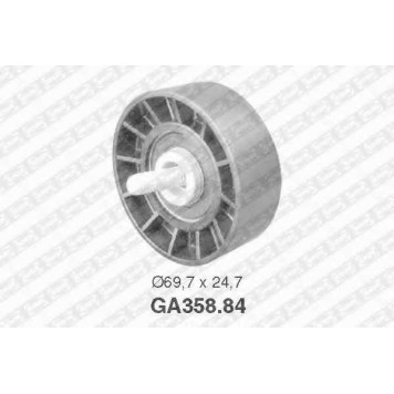 Натяжной ролик поликлинового ременя SNR GA358.84