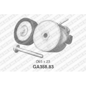 Натяжной ролик поликлинового ременя SNR GA358.83