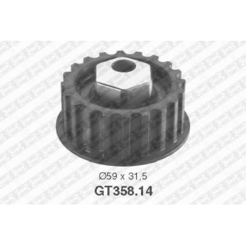Натяжной ролик ременя ГРМ SNR GT358.14