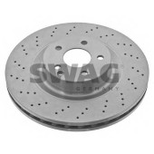 Тормозной диск SWAG 10 92 6406